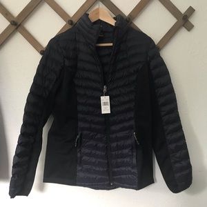 32 Degrees Navy and Black Puff Jacket